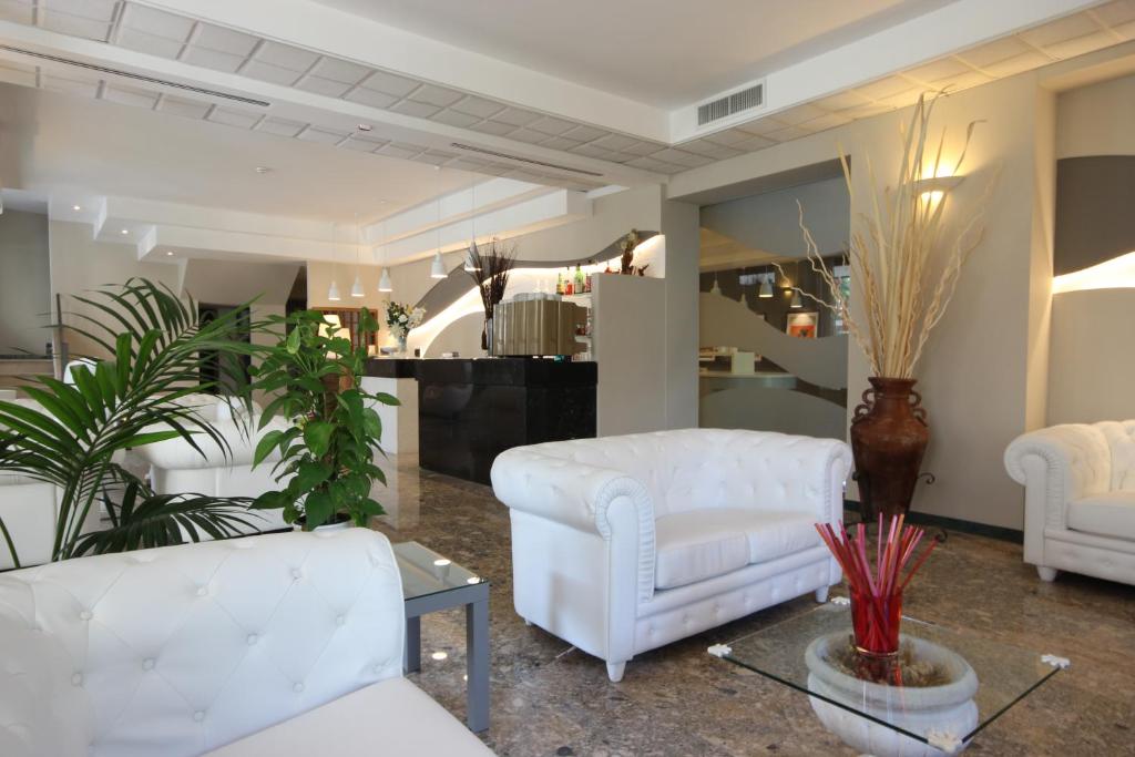 Posezení v ubytování Hotel Arabel