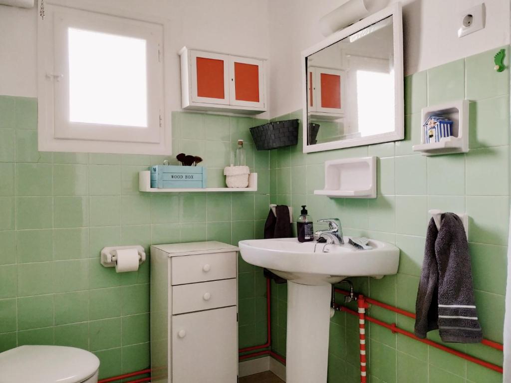 Koupelna v ubytování Casa Sanabria habitaciones privadas en una vivienda particular