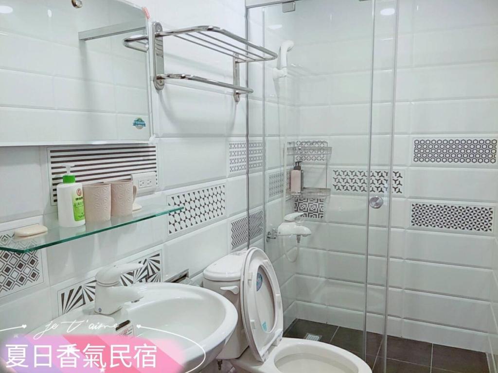 Koupelna v ubytování Penghu Summer Aroma Homestay