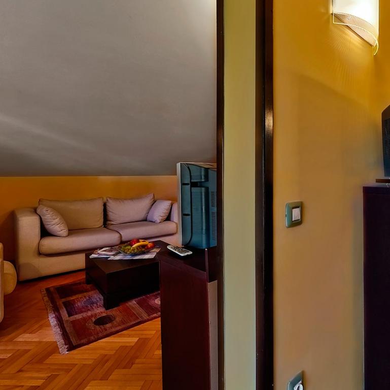 Posezení v ubytování Hotel President garni