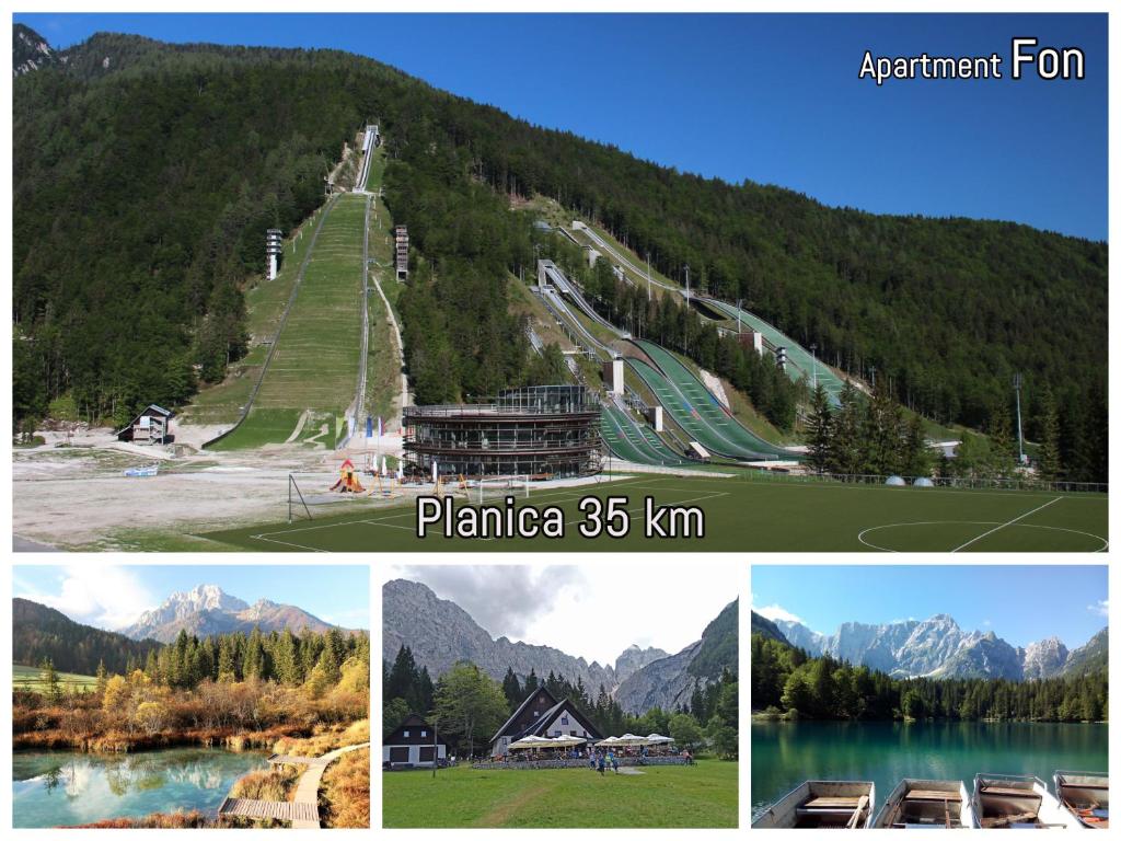 Příroda nedaleko apartmánu