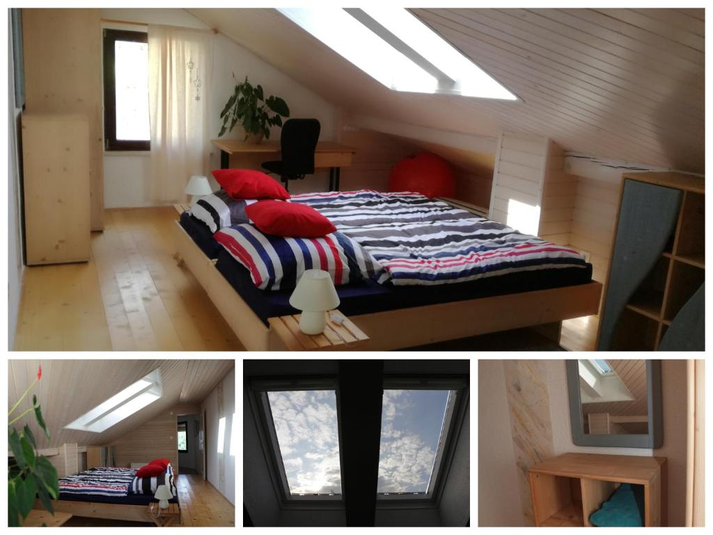 Postel nebo postele na pokoji v ubytování Apartment Fon
