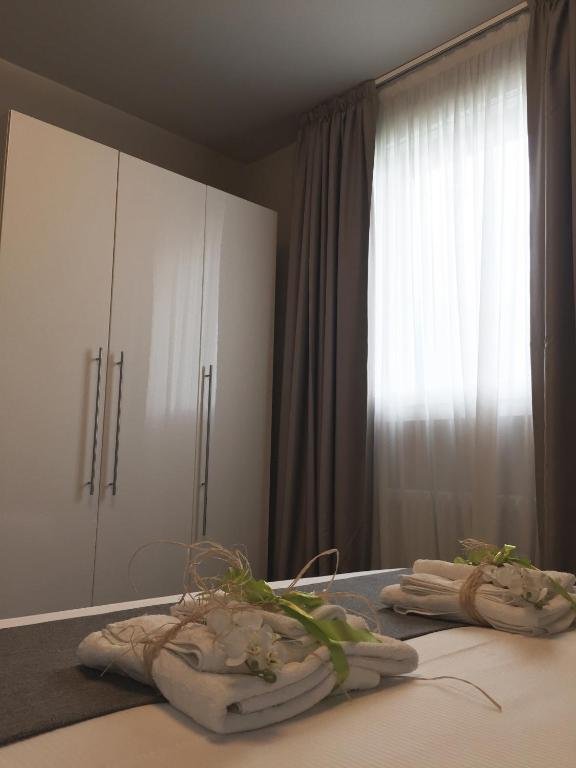 Postel nebo postele na pokoji v ubytování Art B&B Design
