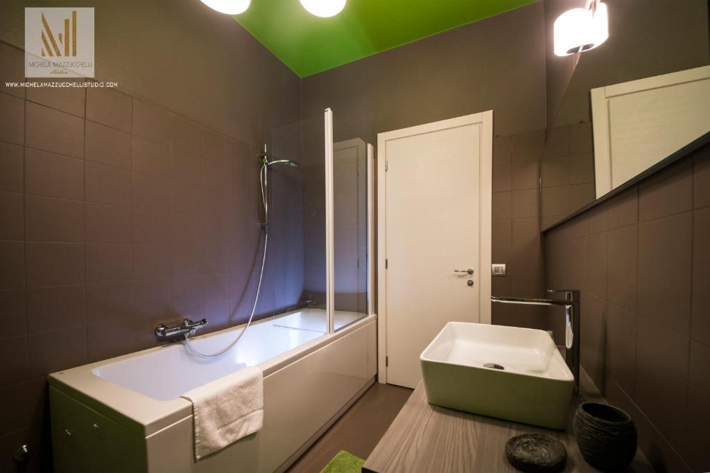 Koupelna v ubytování Art B&B Design