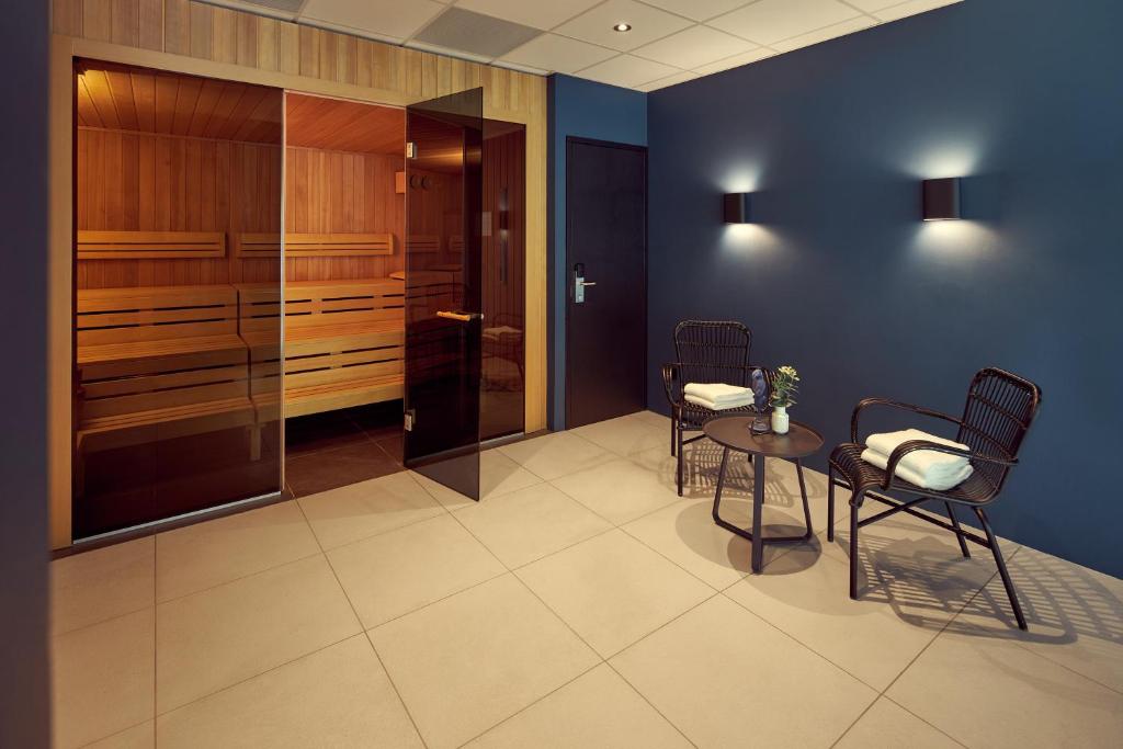 Posezení v ubytování Van der Valk Hotel Antwerpen