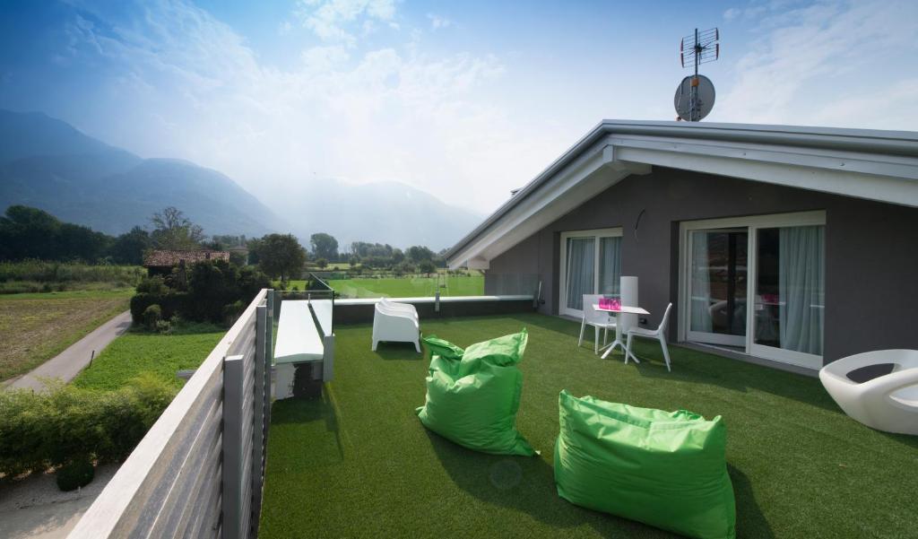 Nespecifikovaný výhled na hory nebo výhled na hory při pohledu z bed and breakfast