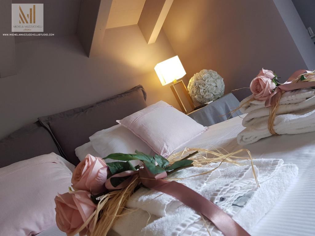 Postel nebo postele na pokoji v ubytování Art B&B Design