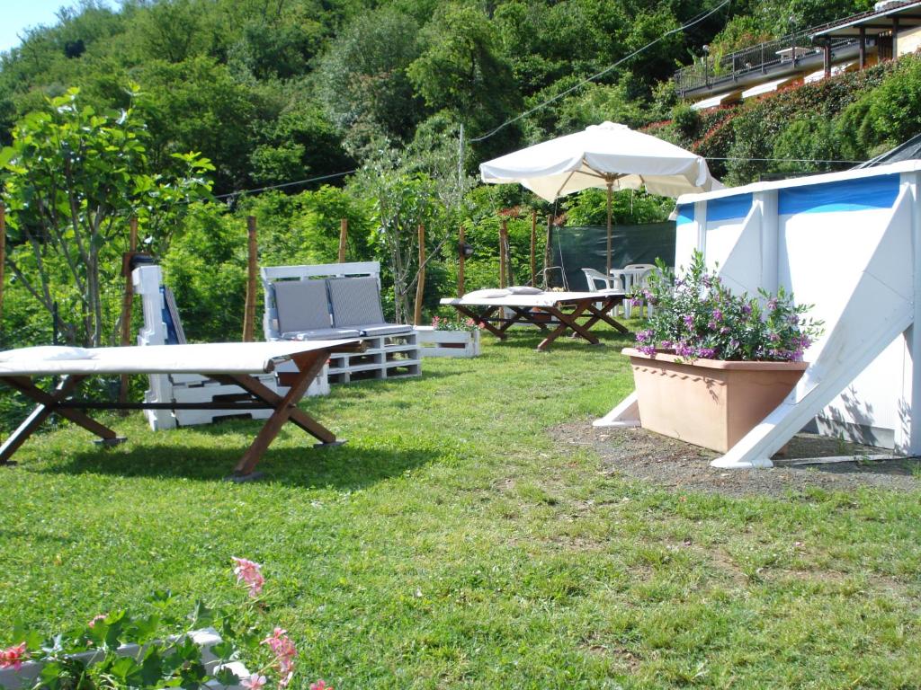 Aed väljaspool majutusasutust Casa Vacanze Lillo