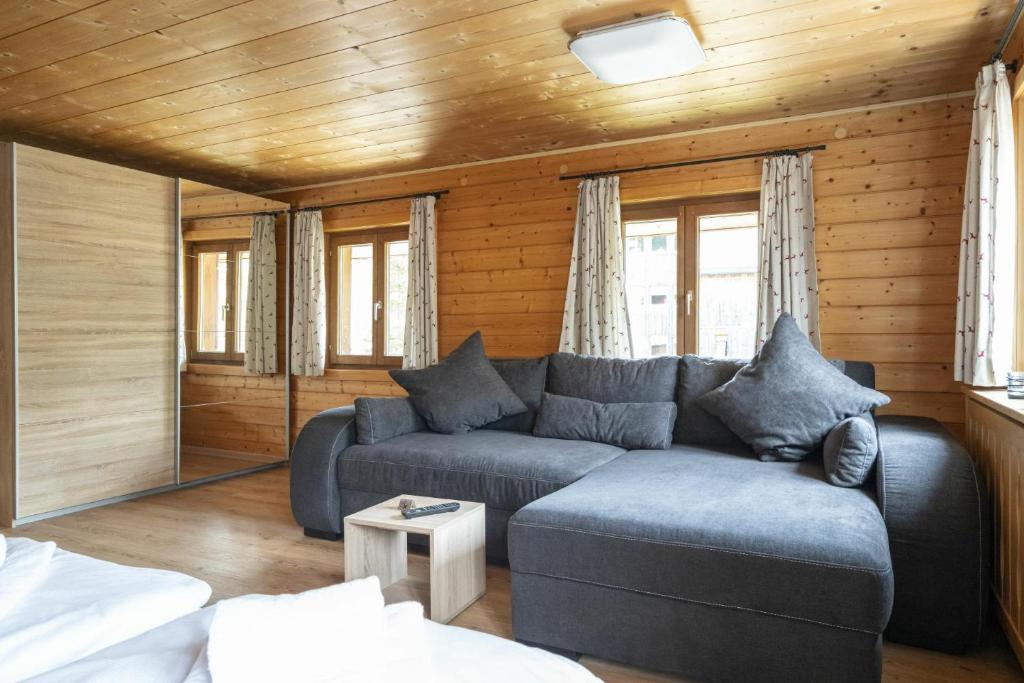 A seating area at Bergwelt-M