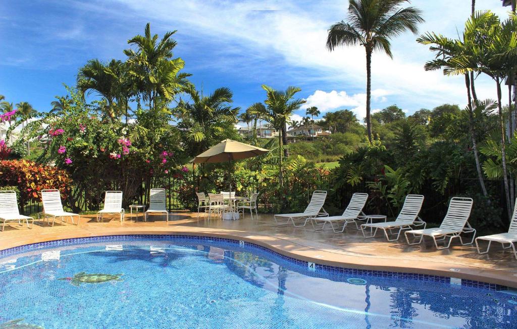 Bazén v ubytování Wailea Grand Champions Villas - CoralTree Residence Collection nebo v jeho okolí