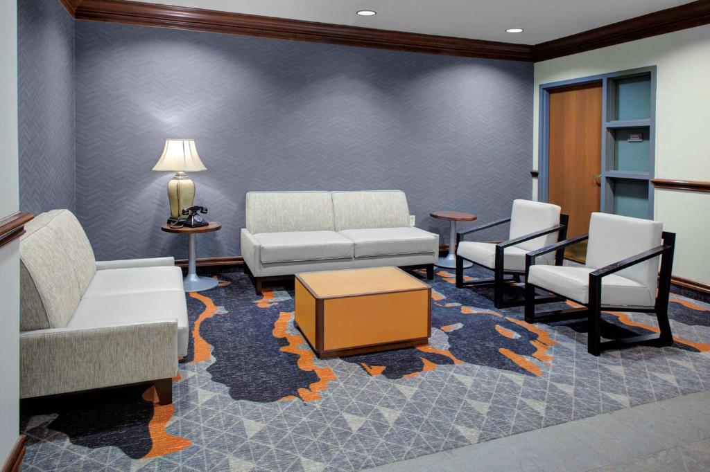 Posezení v ubytování Hyatt House Parsippany East