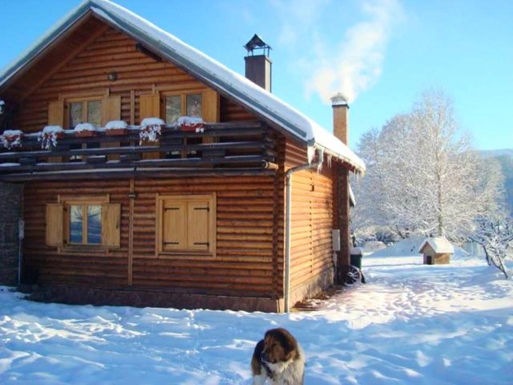 3 bedrooms house with furnished terrace at Lohovo en invierno