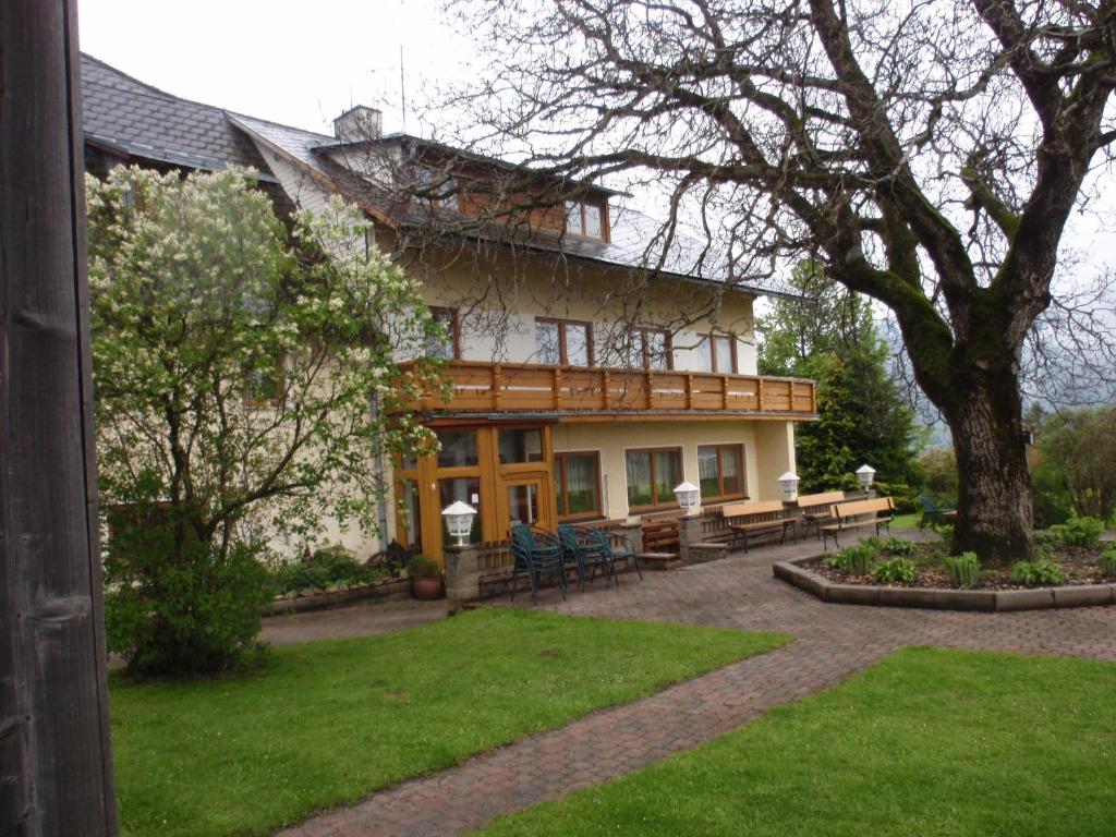Zahrada ubytování Pension ALPENHAUS