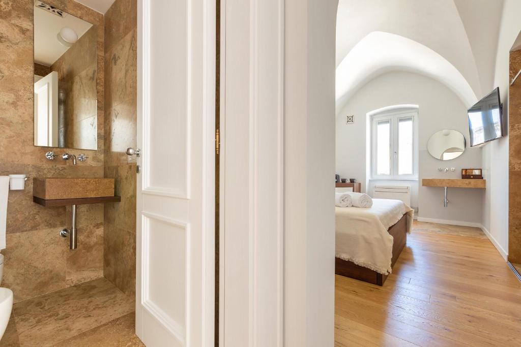 Koupelna v ubytování Palazzo Mascetti