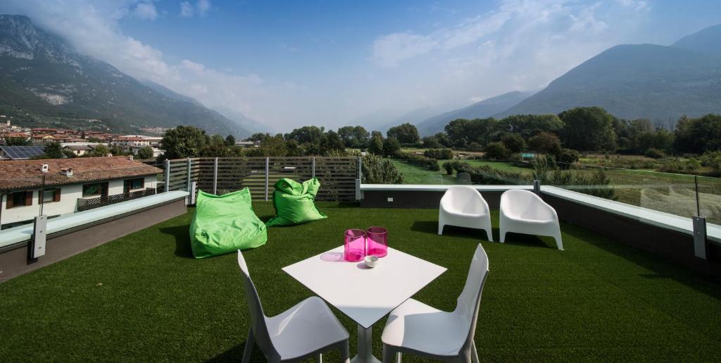 Nespecifikovaný výhled na hory nebo výhled na hory při pohledu z bed and breakfast