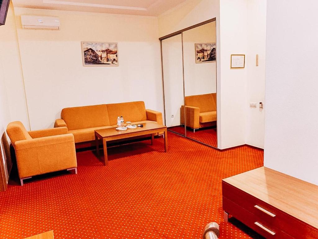 Posezení v ubytování Residence Odesskij Dvorik