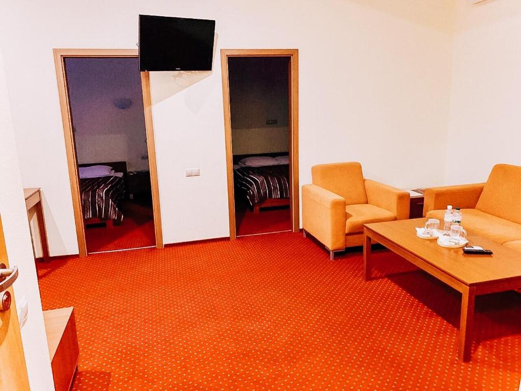 Posezení v ubytování Residence Odesskij Dvorik