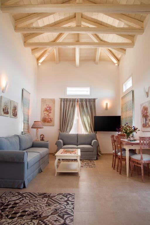 Posezení v ubytování Eleni's Guesthouse