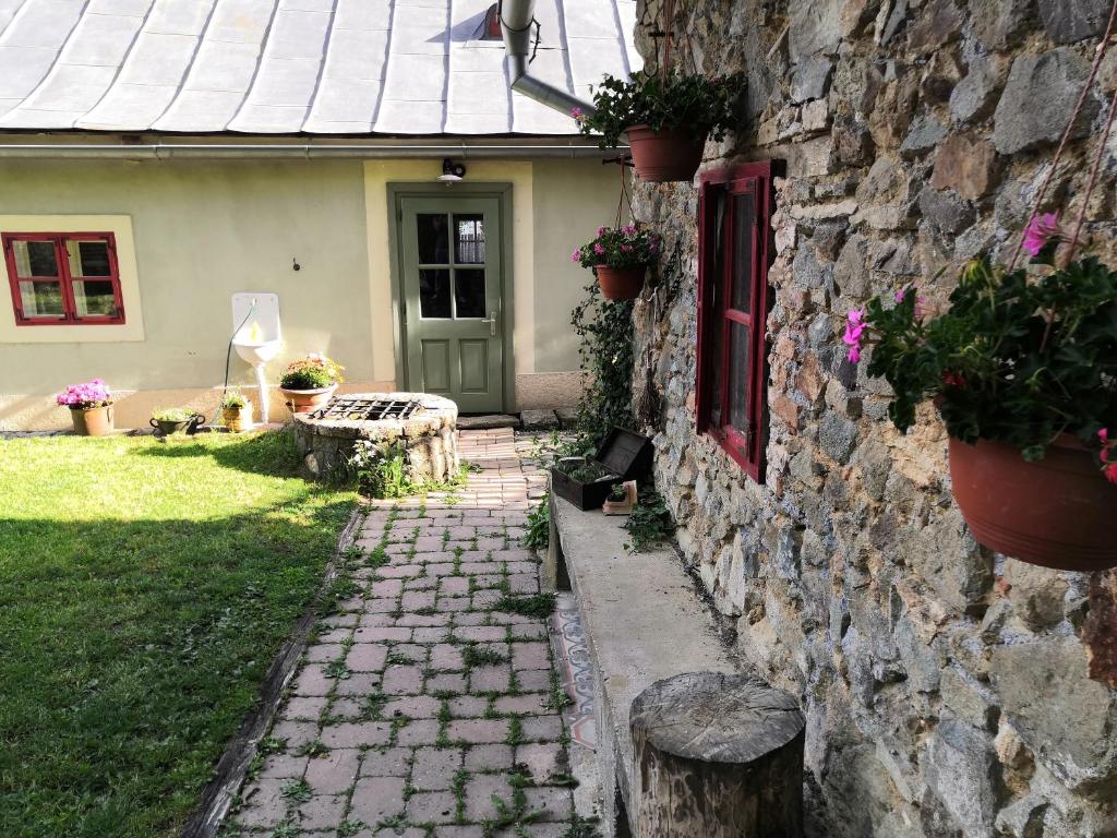 Zahrada ubytování Chalupa Žofia