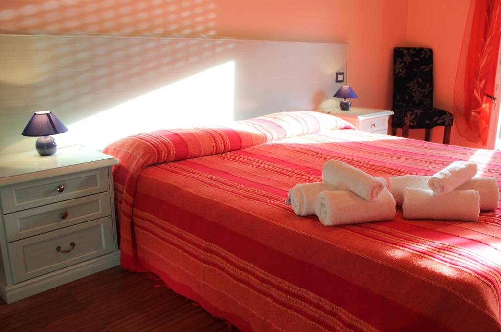 Posteľ alebo postele v izbe v ubytovaní Bosa Guest House