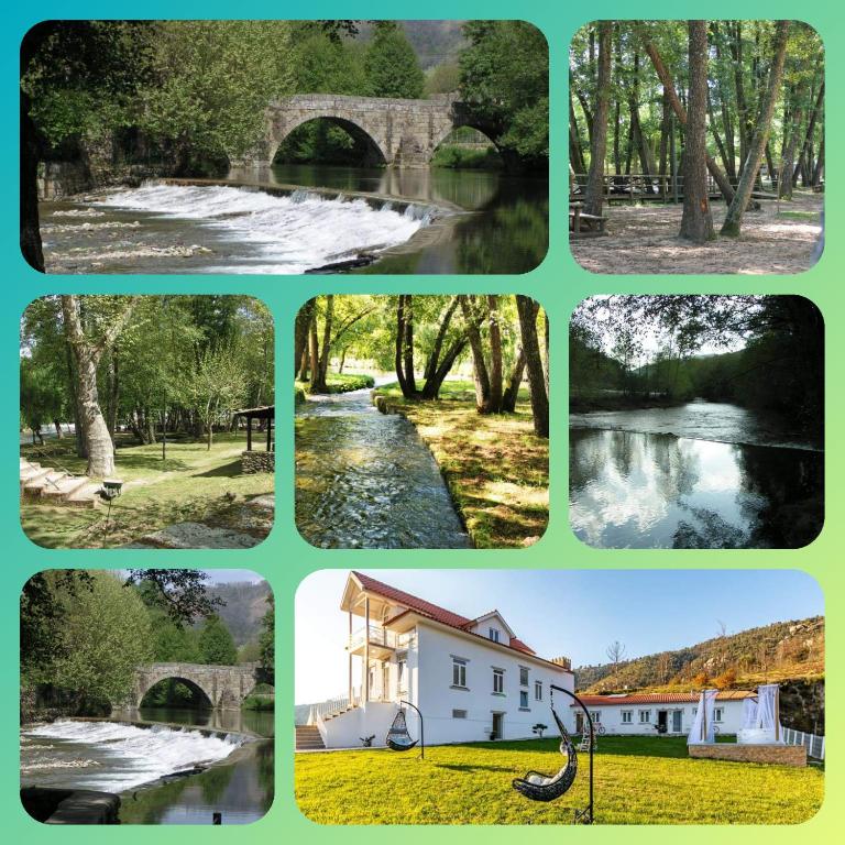 Paisagem natural perto do alojamento de turismo rural