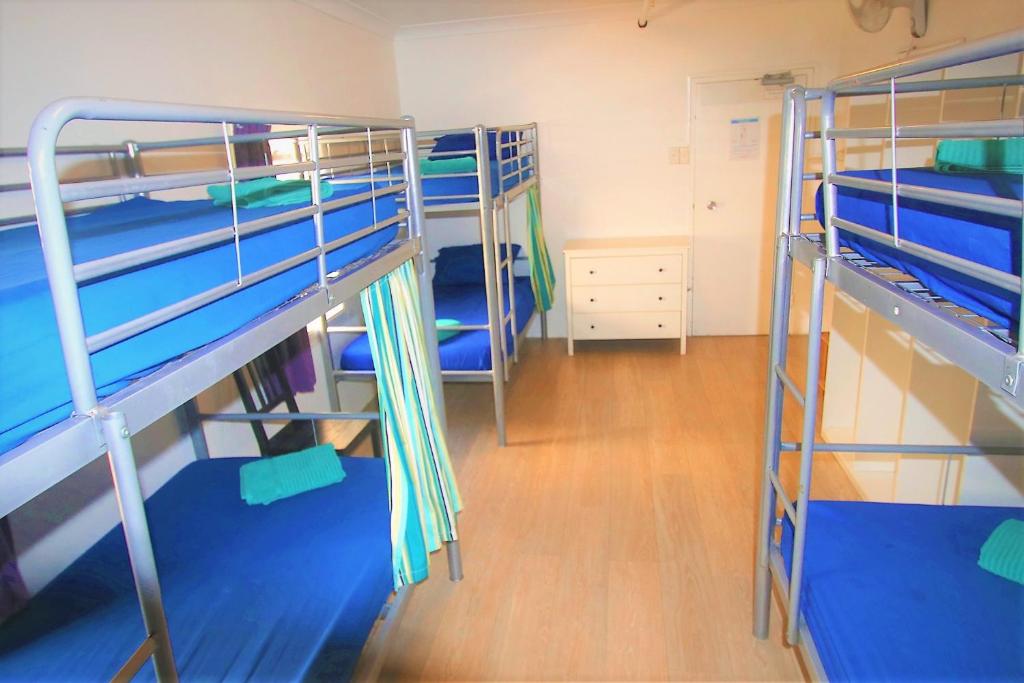 Palanda nebo palandy na pokoji v ubytování Original Backpackers