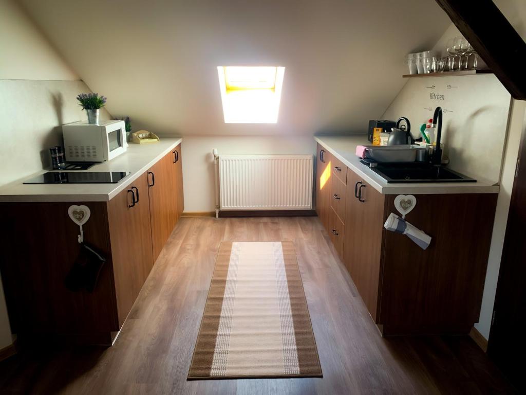 JP-KU ubytování Kadaň - 带私人浴室的双人间