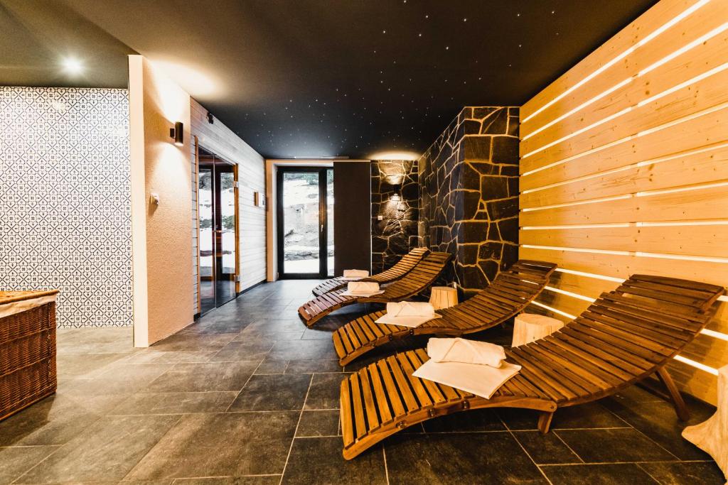 Posezení v ubytování Apartmány Na Soutoku - Kvilda