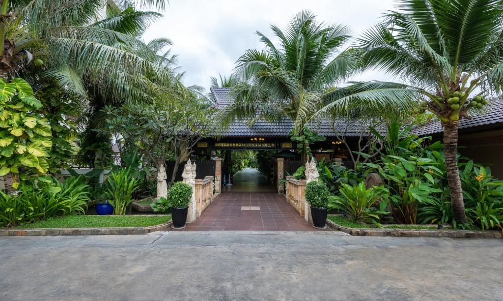 Zahrada ubytování Bali Hotel