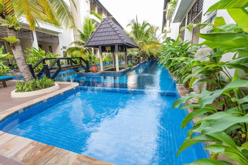 Bazén v ubytování Bali Hotel nebo v jeho okolí
