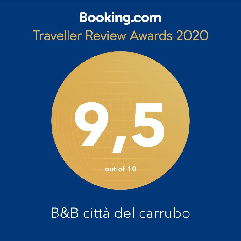 Certifikát, hodnocení, plakát nebo jiný dokument vystavený v ubytování B&B città del carrubo