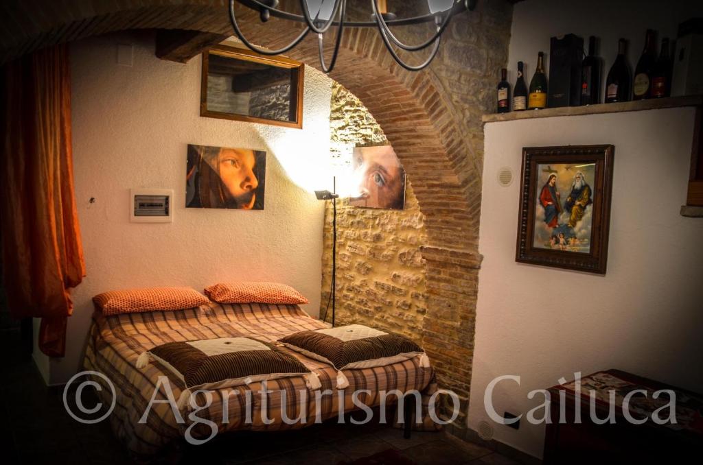 Posezení v ubytování Agriturismo Cailuca