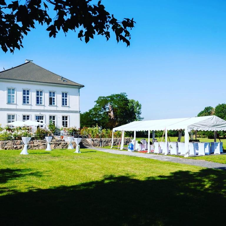 Zahrada ubytování Gutshaus Groß Helle