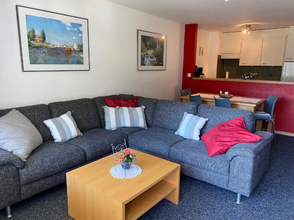Posezení v ubytování 2,5 pces Accueillant comme à la maison