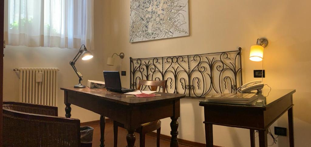 Posezení v ubytování Hotel De Prati