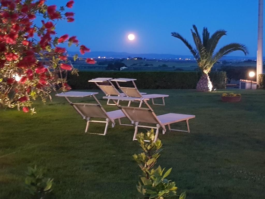 Vonkajšia záhrada v ubytovaní Agriturismo Diaccia Botrona