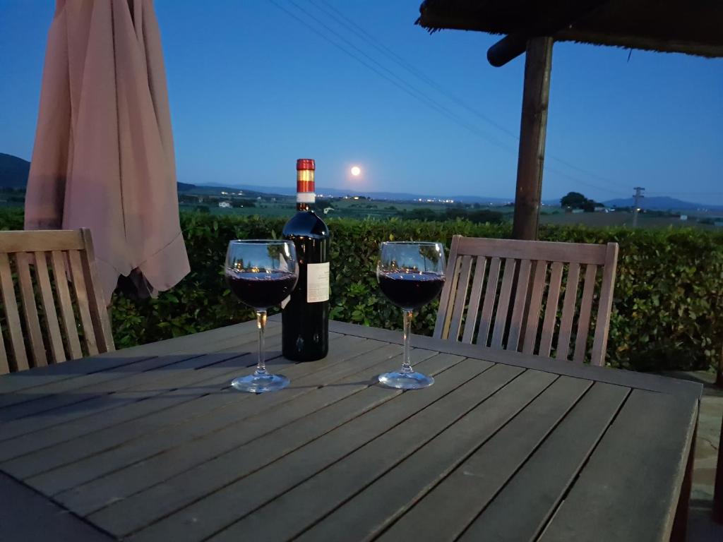 Nápoje v ubytovaní Agriturismo Diaccia Botrona