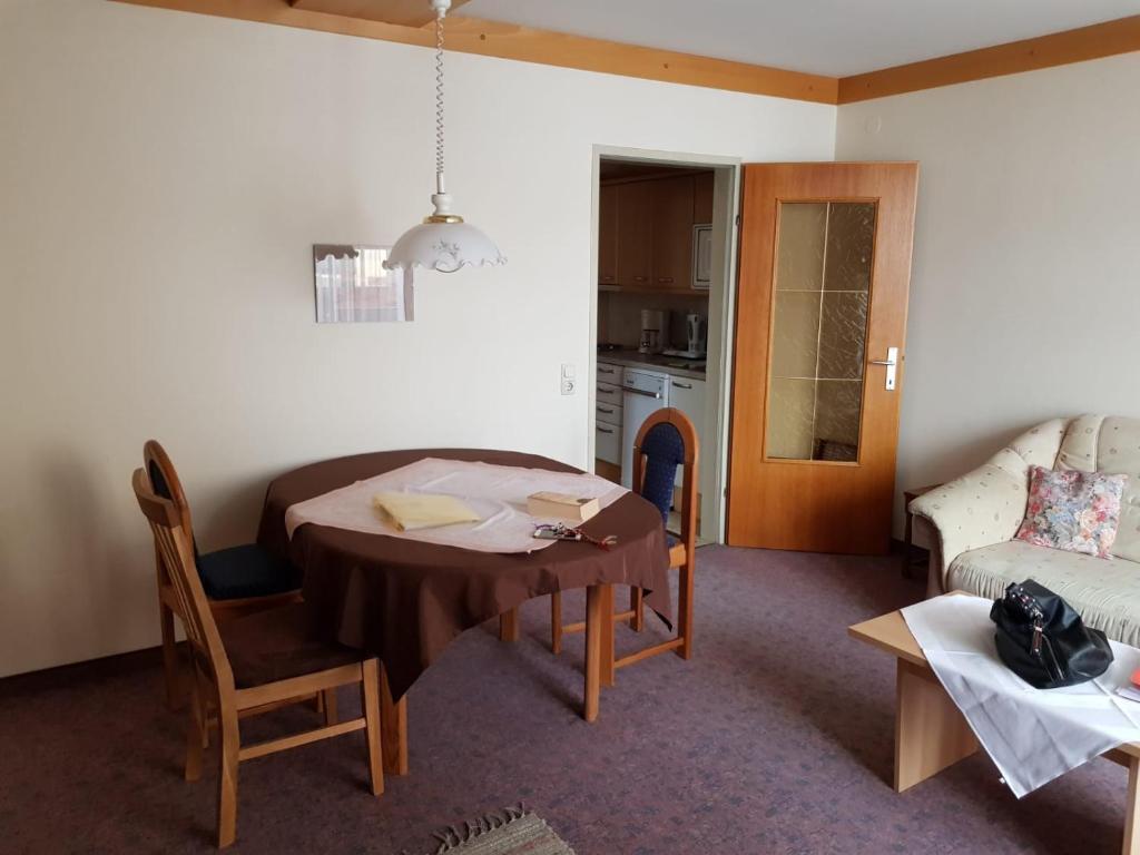 Χώρος καθιστικού στο Appartement Sunshine