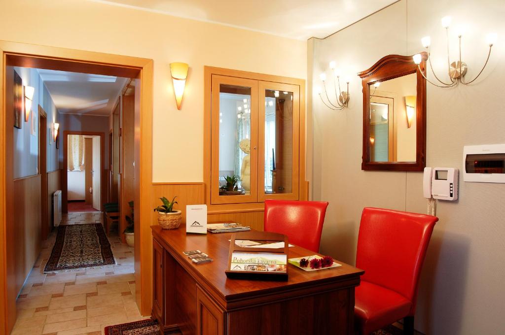 Posezení v ubytování Guest House Pri Gondoli