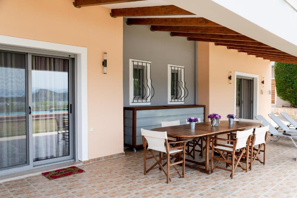 Balkón nebo terasa v ubytování Villa Armonia