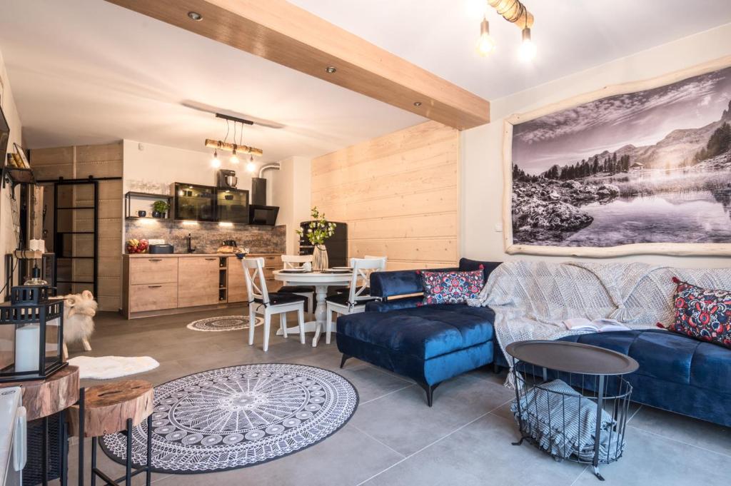 Posedenie v ubytovaní Apartament Karpielówka przy Potoku