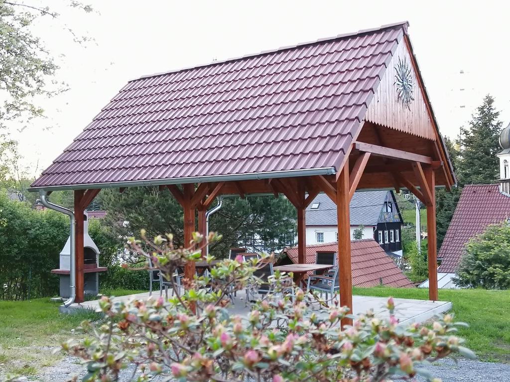 Zahrada ubytování Apartmány Studený