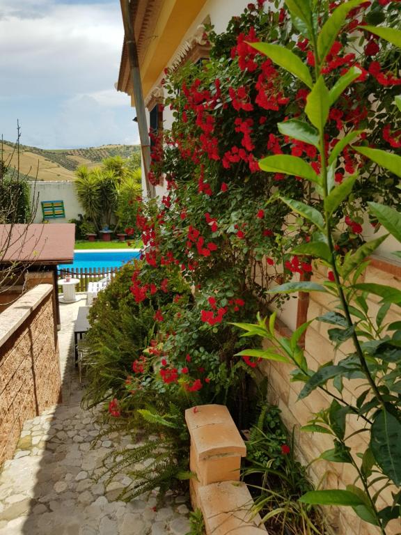 Bazén v ubytování Villa Hierbabuena nebo v jeho okolí