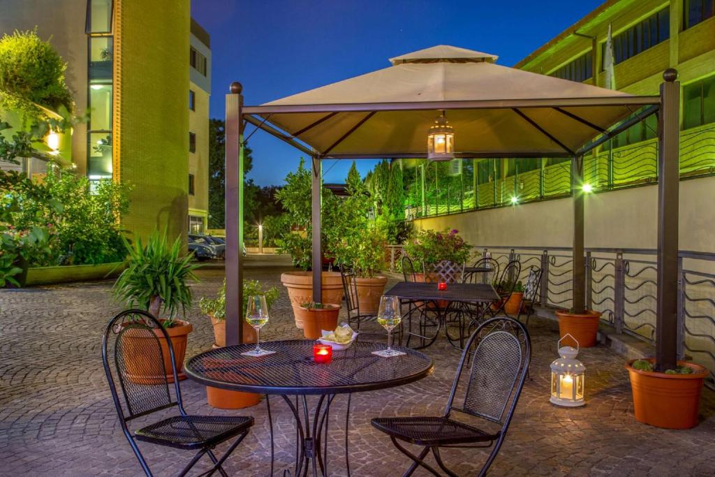 Restaurace v ubytování Best Western Blu Hotel Roma
