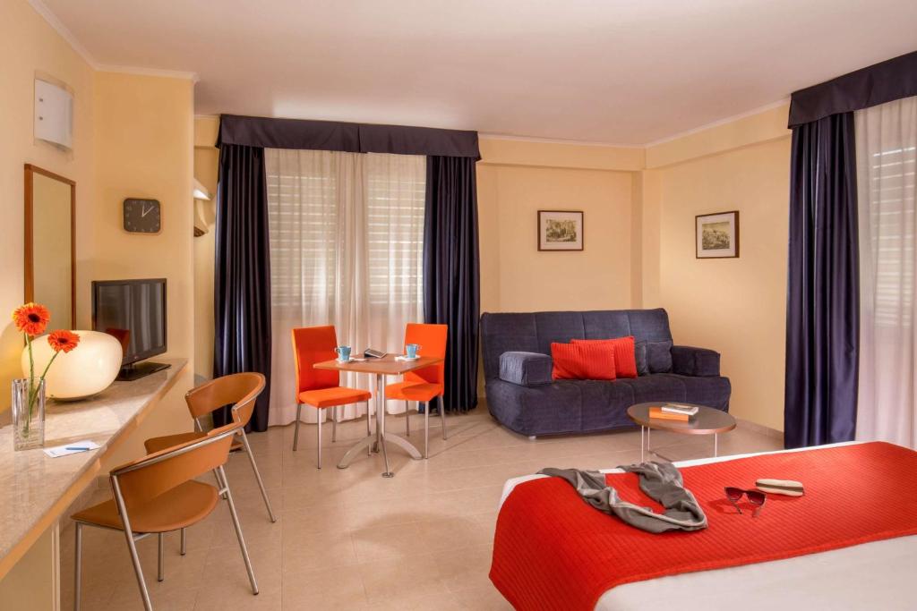 Posezení v ubytování Best Western Blu Hotel Roma