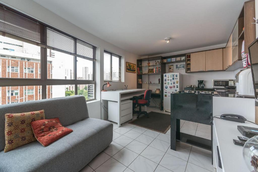  PBO902 Ótimo Flat na Jaqueira para até 3 pessoas