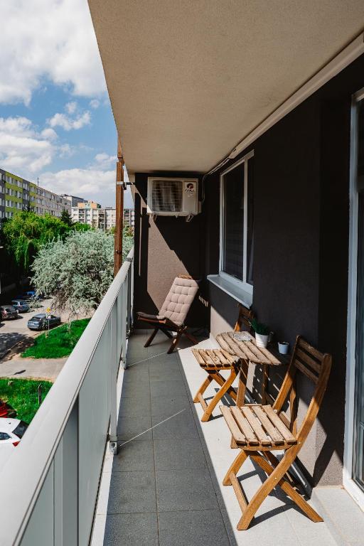 A balcony or terrace at AH Považská