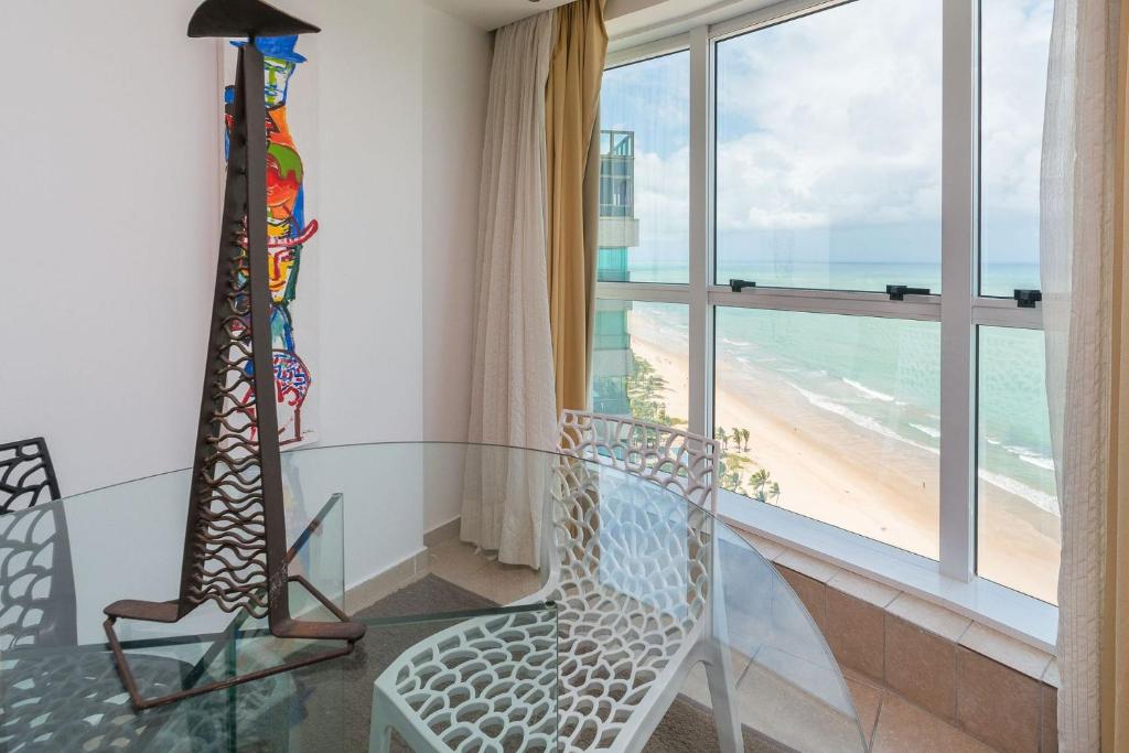  RAD2704 Wonderful oceanfront flat in Boa Viagem