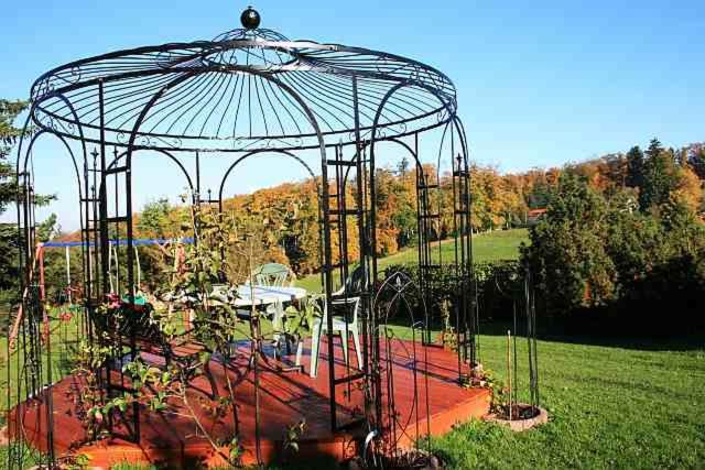 Zahrada ubytování Ferienhaus Grimm