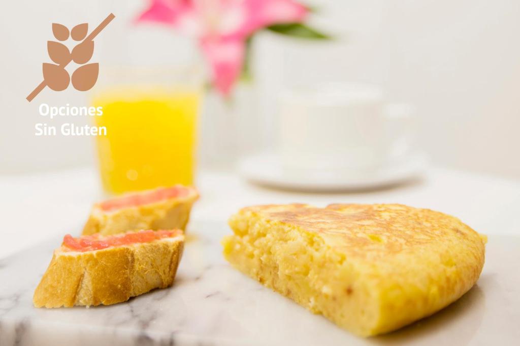 Možnosti snídaně pro hosty v ubytování Hotel Sauce